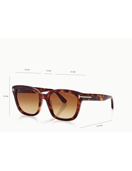 Tom Ford Haylay FT1216 - Occhiali da sole 53F