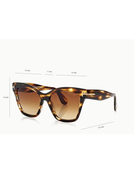 Tom Ford Elvira FT1217 - Occhiali da sole 55F
