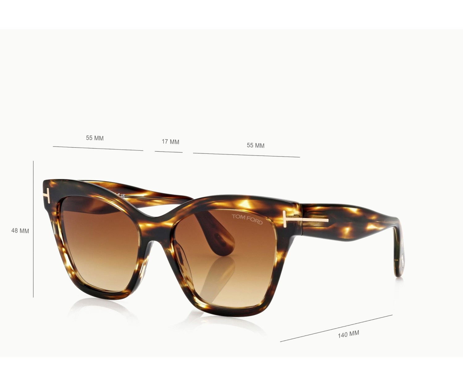 Tom Ford Elvira FT1217 - Occhiali da sole 55F