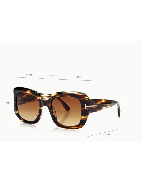 Tom Ford Carla-02 FT1220 - Occhiali da sole 55F