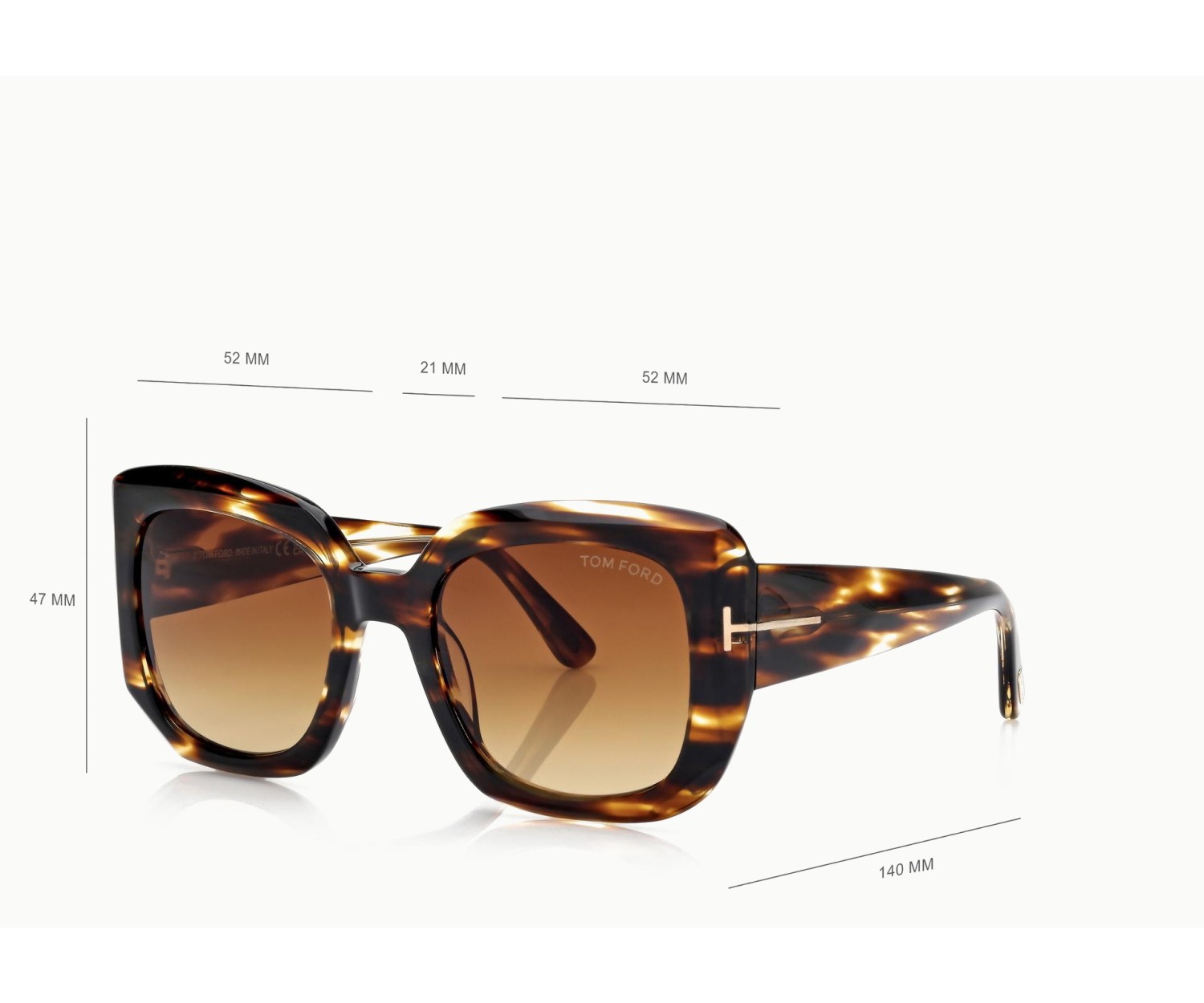 Tom Ford Carla-02 FT1220 - Occhiali da sole 55F