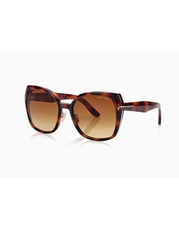Tom Ford Plum FT1223 - Occhiali da sole 53F 2