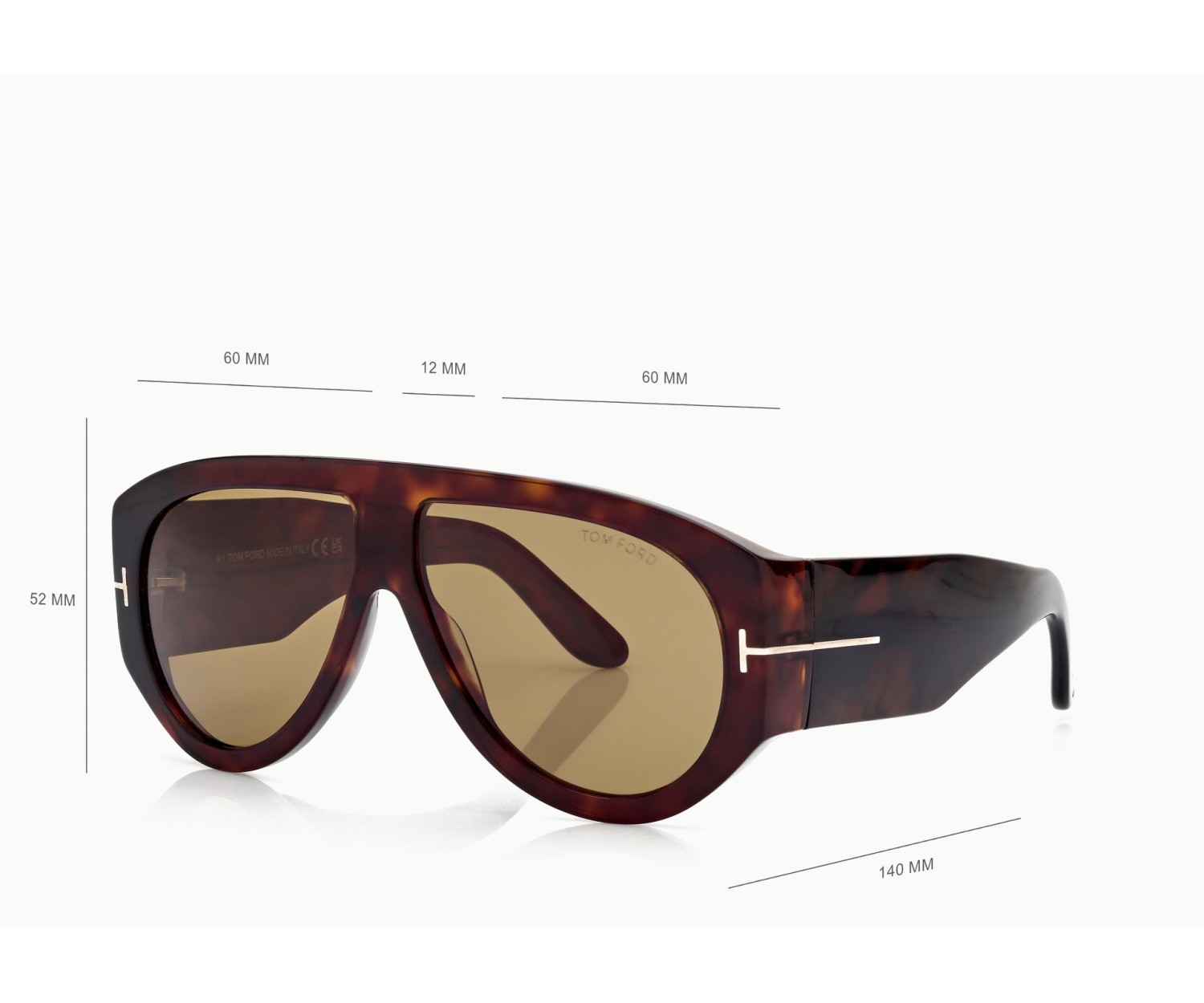 Tom Ford Bronson FT1044 - Occhiali da sole 52N