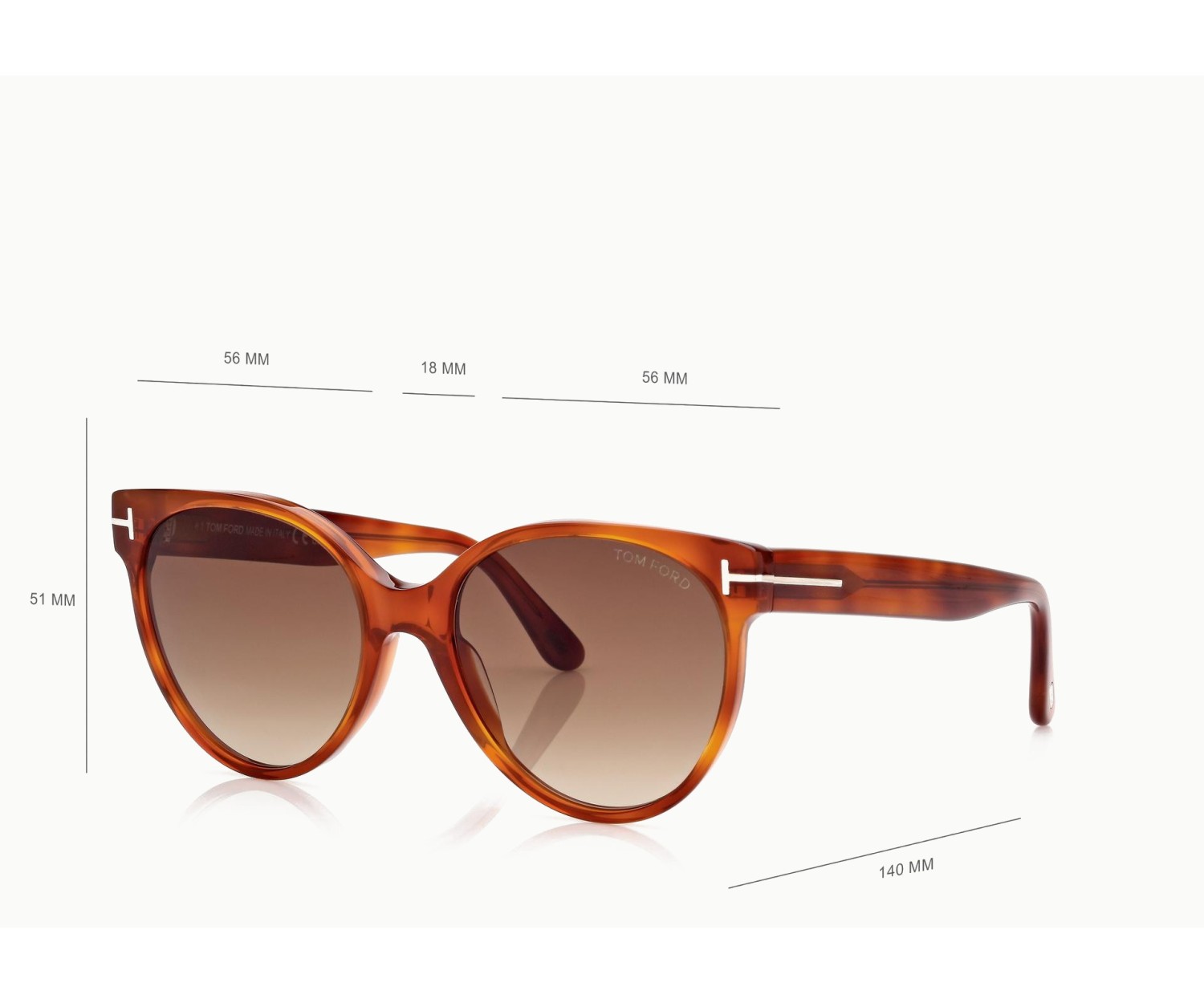 Tom Ford Tallulah-02 FT1311 - Occhiali da sole 53F