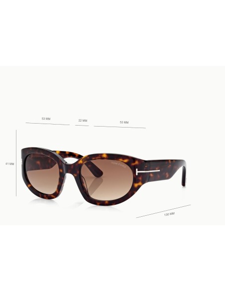 Tom Ford Arizona-02 FT1313 - Occhiali da sole 52F