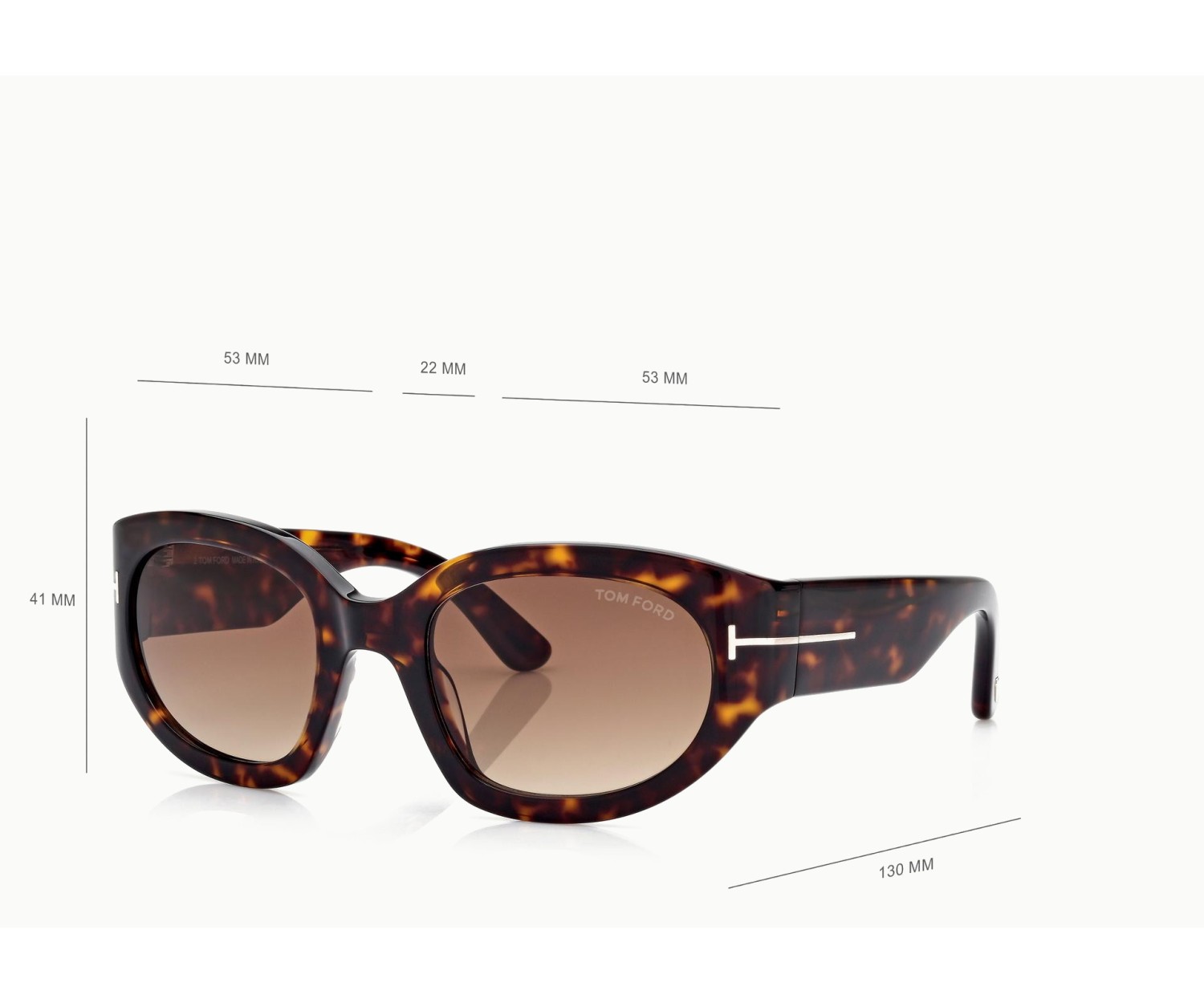 Tom Ford Arizona-02 FT1313 - Occhiali da sole 52F