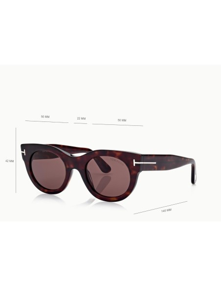 Tom Ford Marine-02 FT1315 - Occhiali da sole 52E