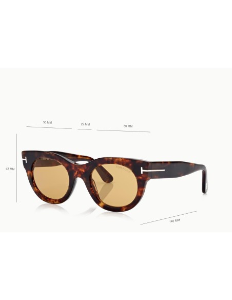 Tom Ford Marine-02 FT1315 - Occhiali da sole 55E