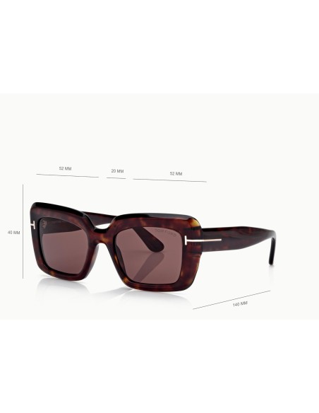 Tom Ford Leila-02 FT1318 - Occhiali da sole 52E
