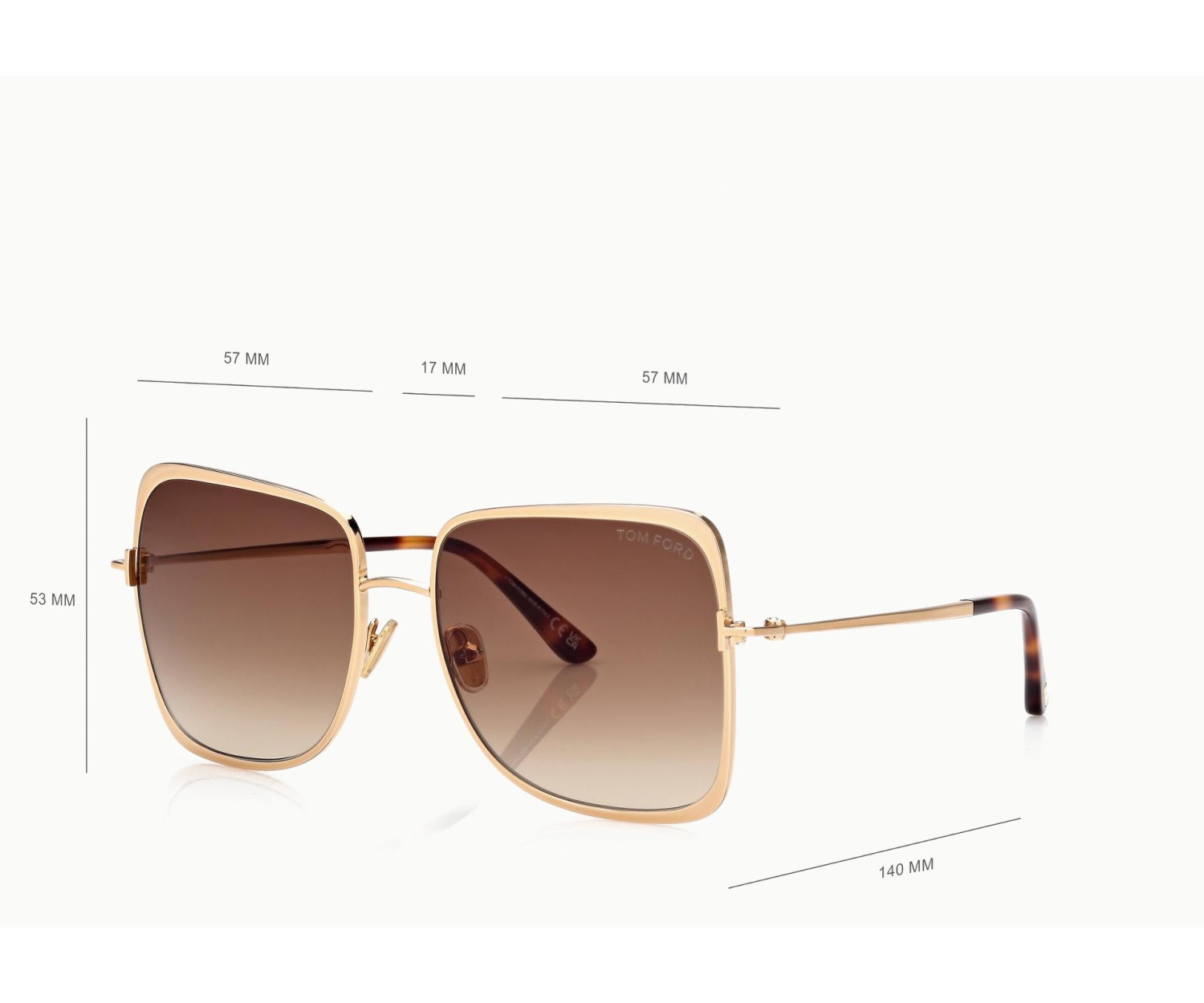 Tom Ford Tara-02 FT1319 - Occhiali da sole 30F