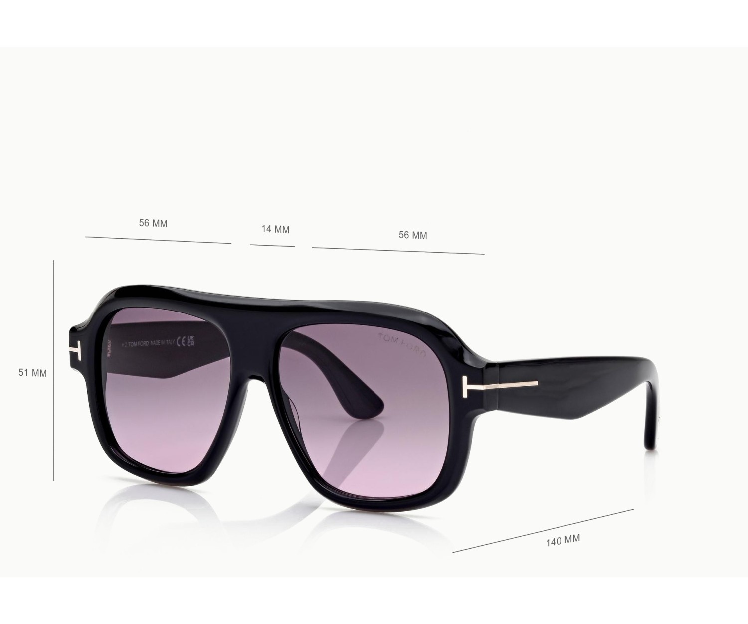 Tom Ford Rhonda-02 FT1324 - Occhiali da sole 01B