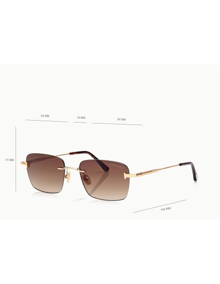 Tom Ford Jake-02 FT1354 - Occhiali da sole 30F