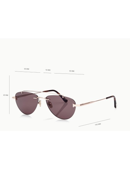 Tom Ford Astor-02 FT1356 - Occhiali da sole 28A