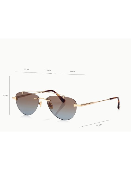 Tom Ford Astor-02 FT1356 - Occhiali da sole 30F