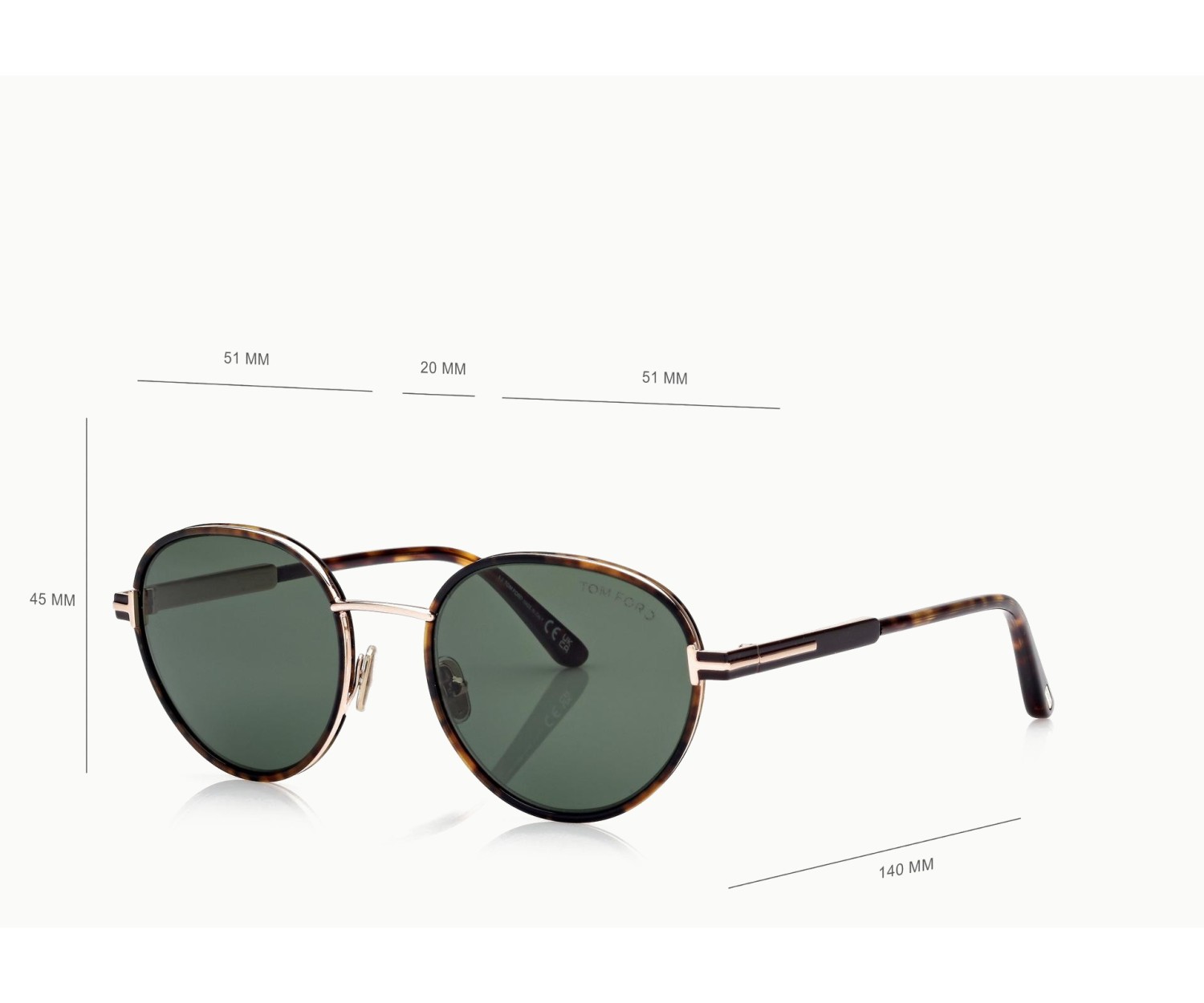 Tom Ford Jet-02 FT1339 - Occhiali da sole 52N