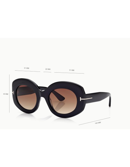Tom Ford Claudette-02 FT1346 - Occhiali da sole 01F
