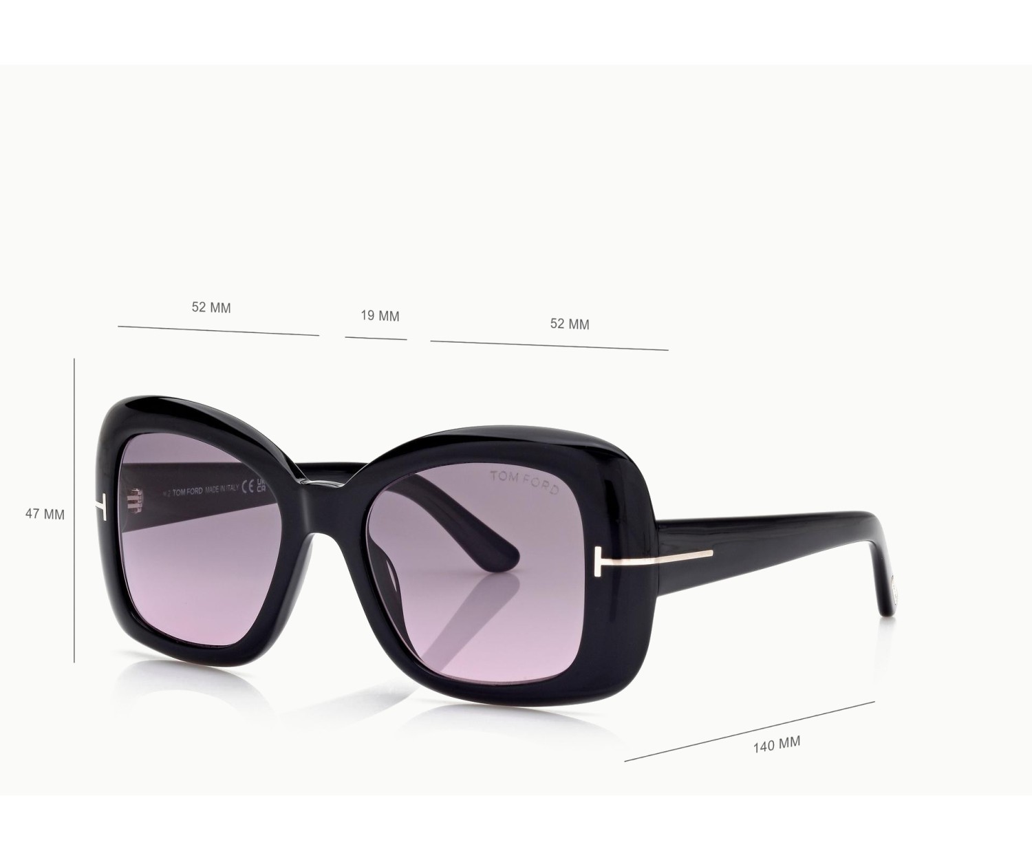 Tom Ford Sandra-02 FT1348 - Occhiali da sole 01B