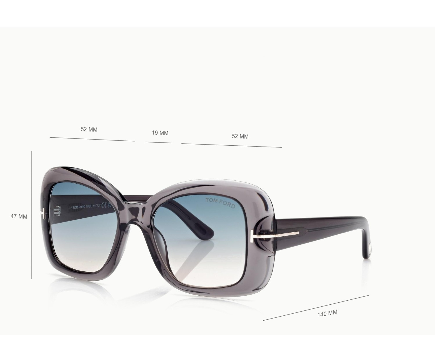 Tom Ford Sandra-02 FT1348 - Occhiali da sole 20P