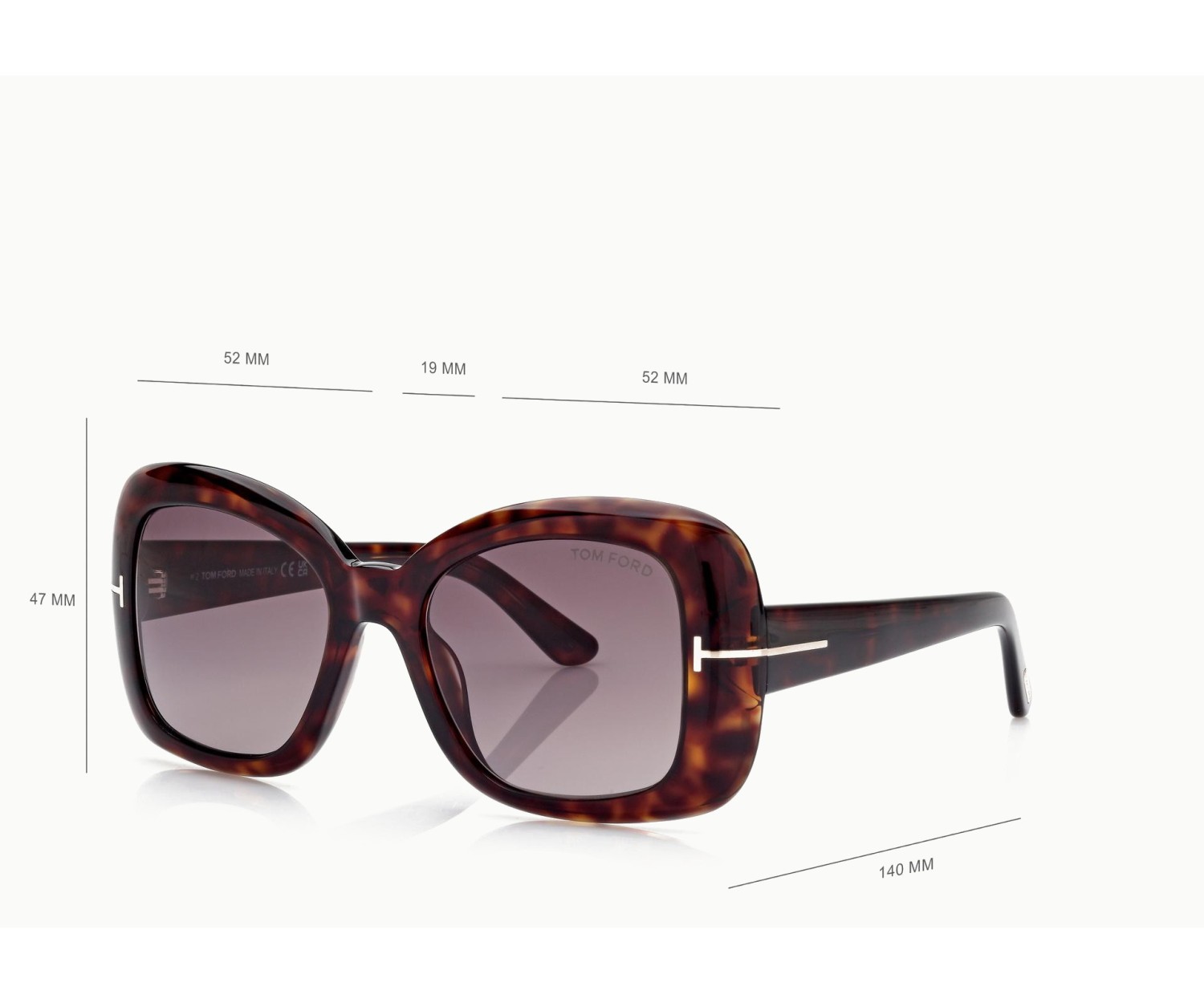 Tom Ford Sandra-02 FT1348 - Occhiali da sole 52K