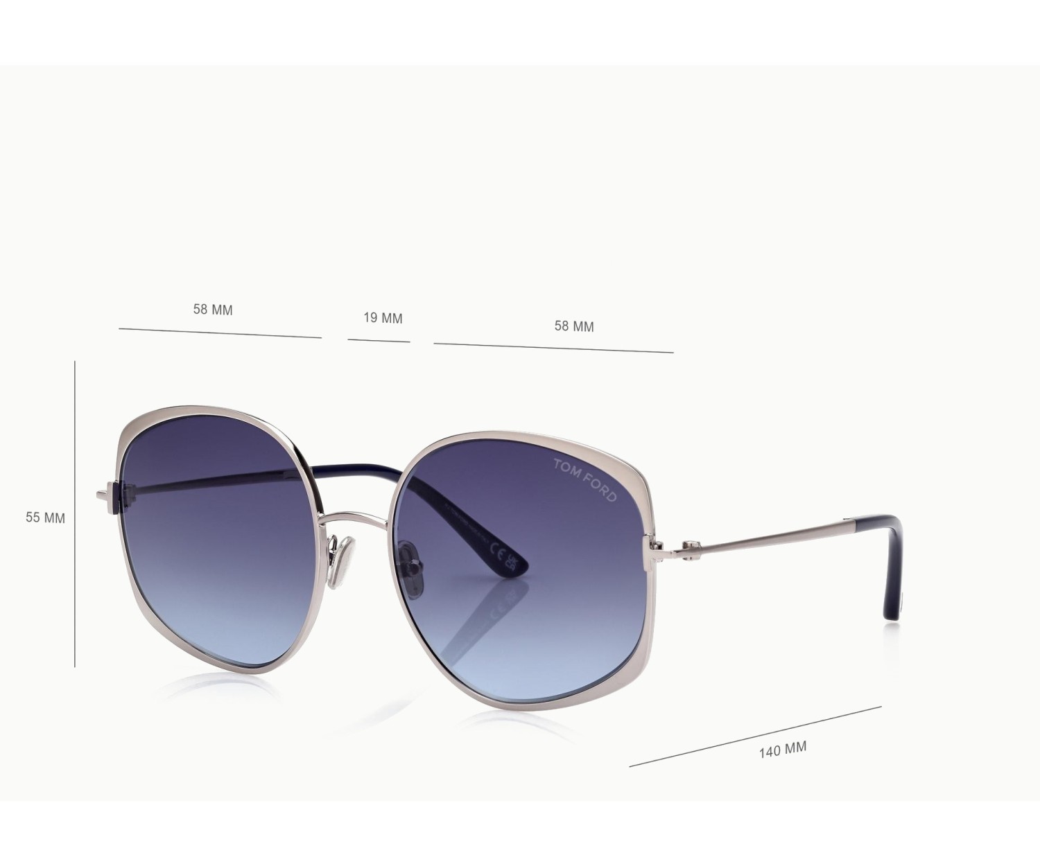 Tom Ford Abbey-02 FT1349 - Occhiali da sole 14W
