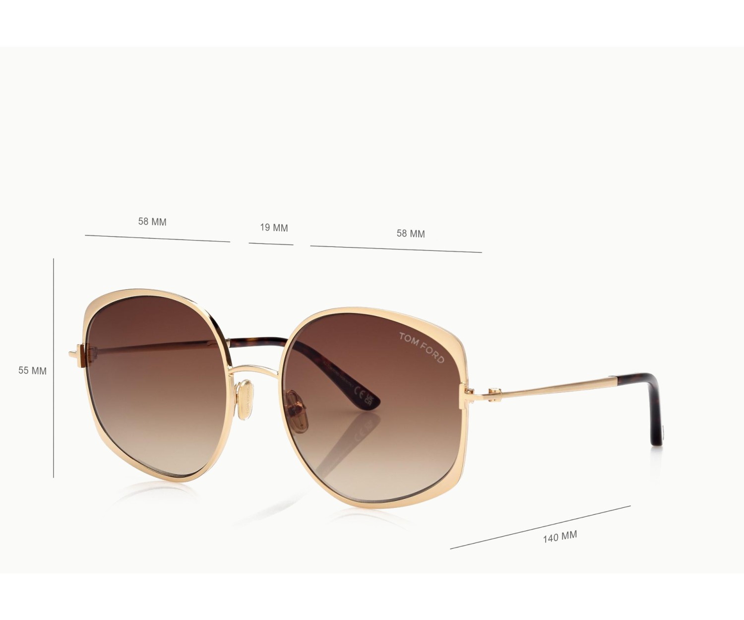 Tom Ford Abbey-02 FT1349 - Occhiali da sole 30F