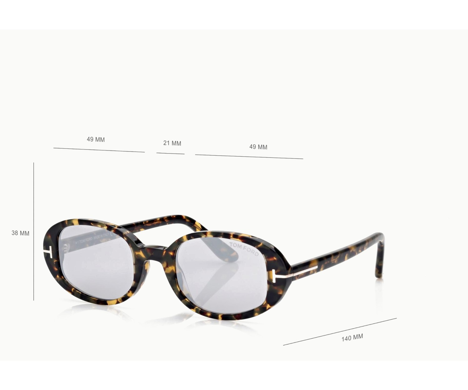Tom Ford Iggy FT1364 - Occhiali da sole 55C