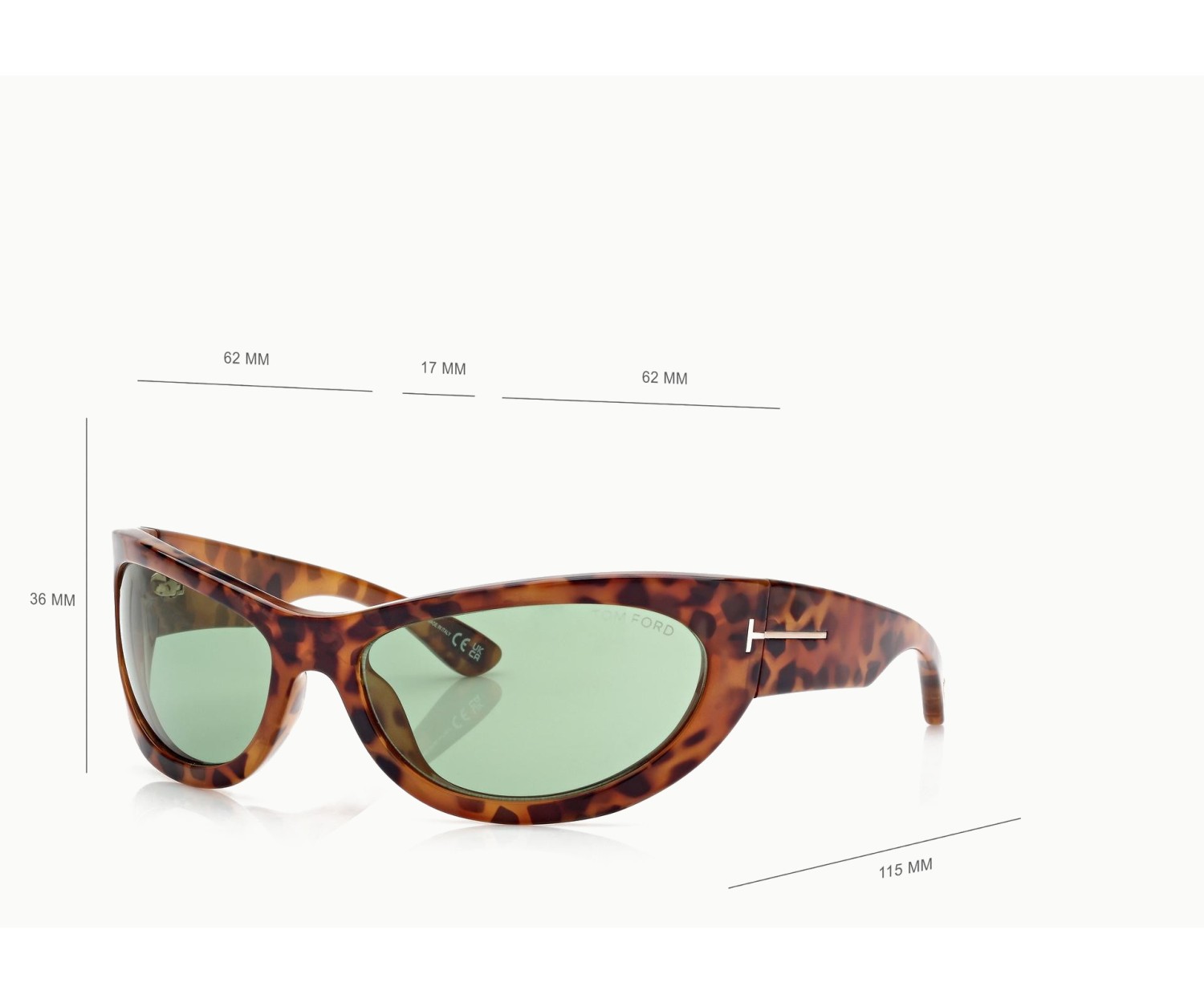 Tom Ford Leona-02 FT1365 - Occhiali da sole 55N