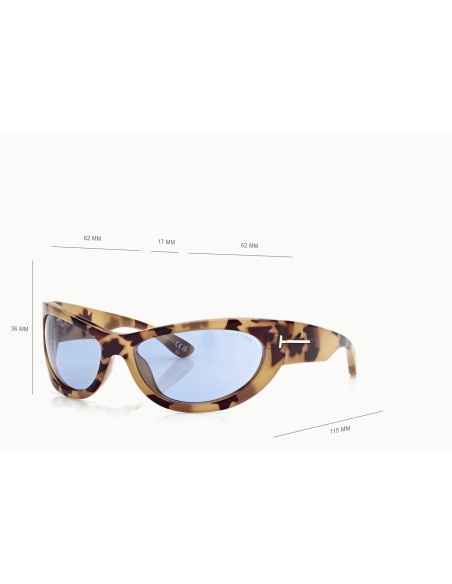 Tom Ford Leona-02 FT1365 - Occhiali da sole 56V
