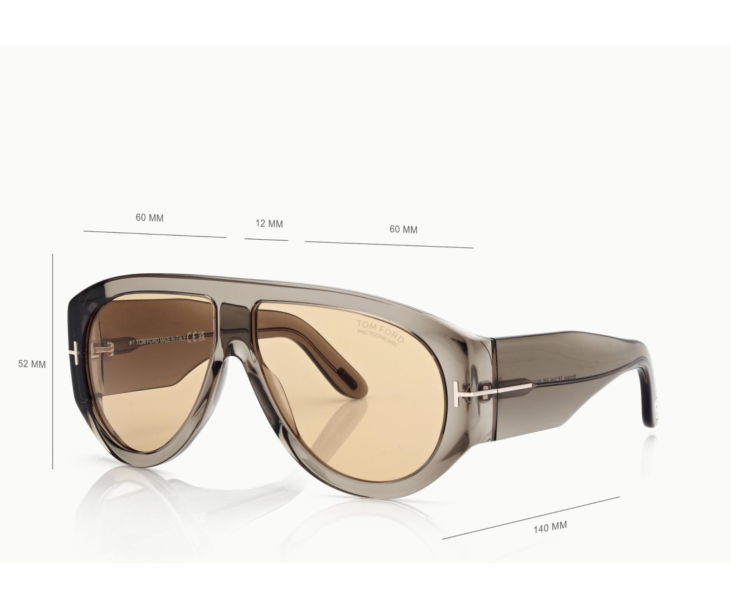 Tom Ford Bronson FT1044 - Occhiali da sole 93E