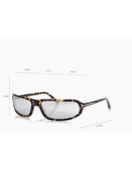 Tom Ford Addison-02 FT1400 - Occhiali da sole 55C