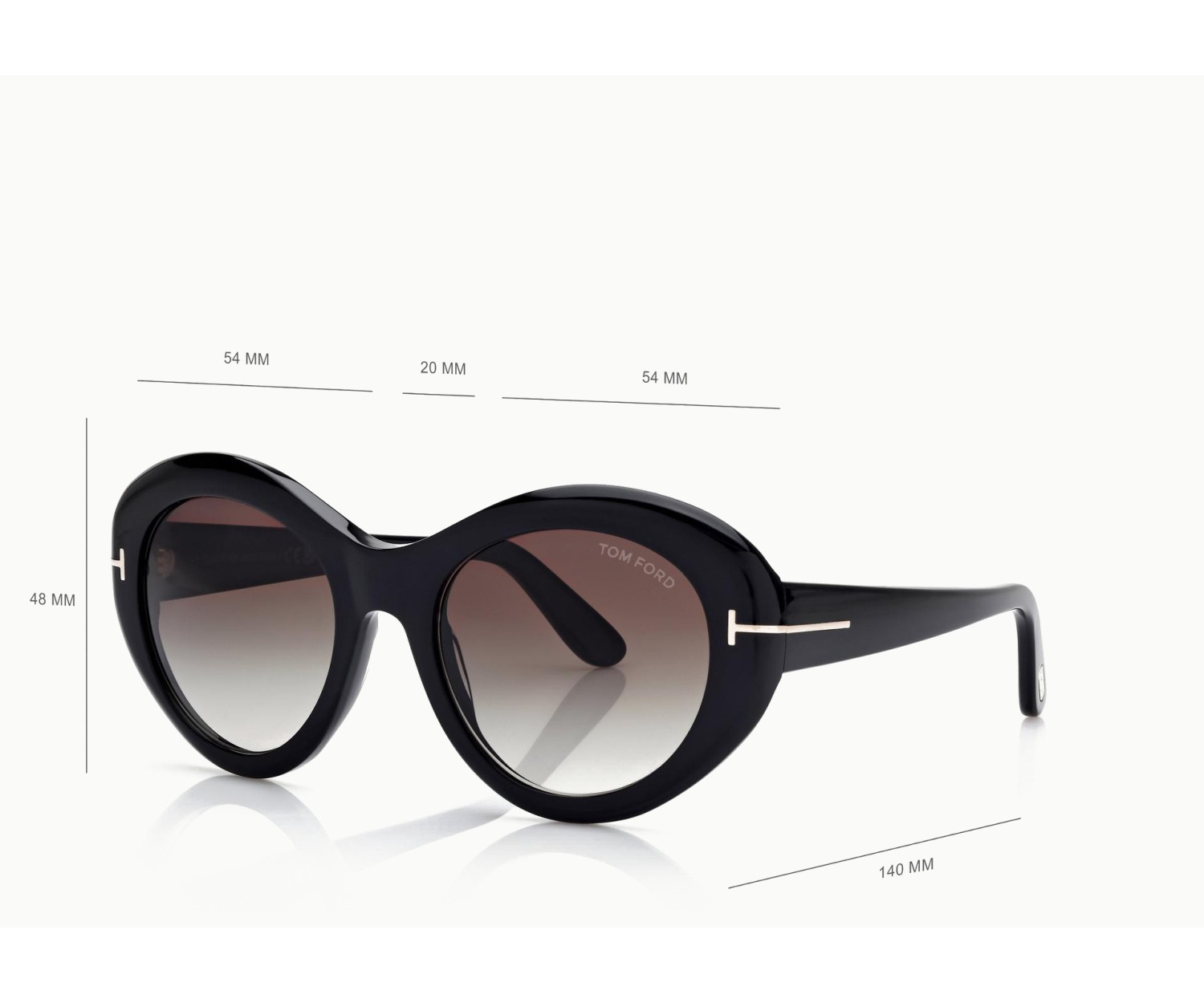 Tom Ford Elodie-02 FT1423 - Occhiali da sole 01B