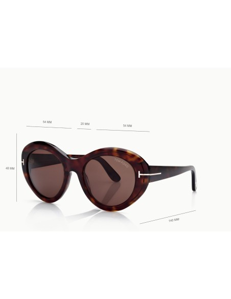 Tom Ford Elodie-02 FT1423 - Occhiali da sole 52E