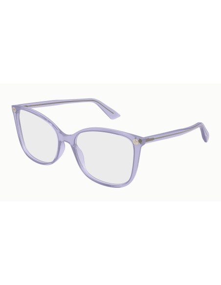 Gucci GG0026O - Occhiali da vista - Viola / Trasparente 023