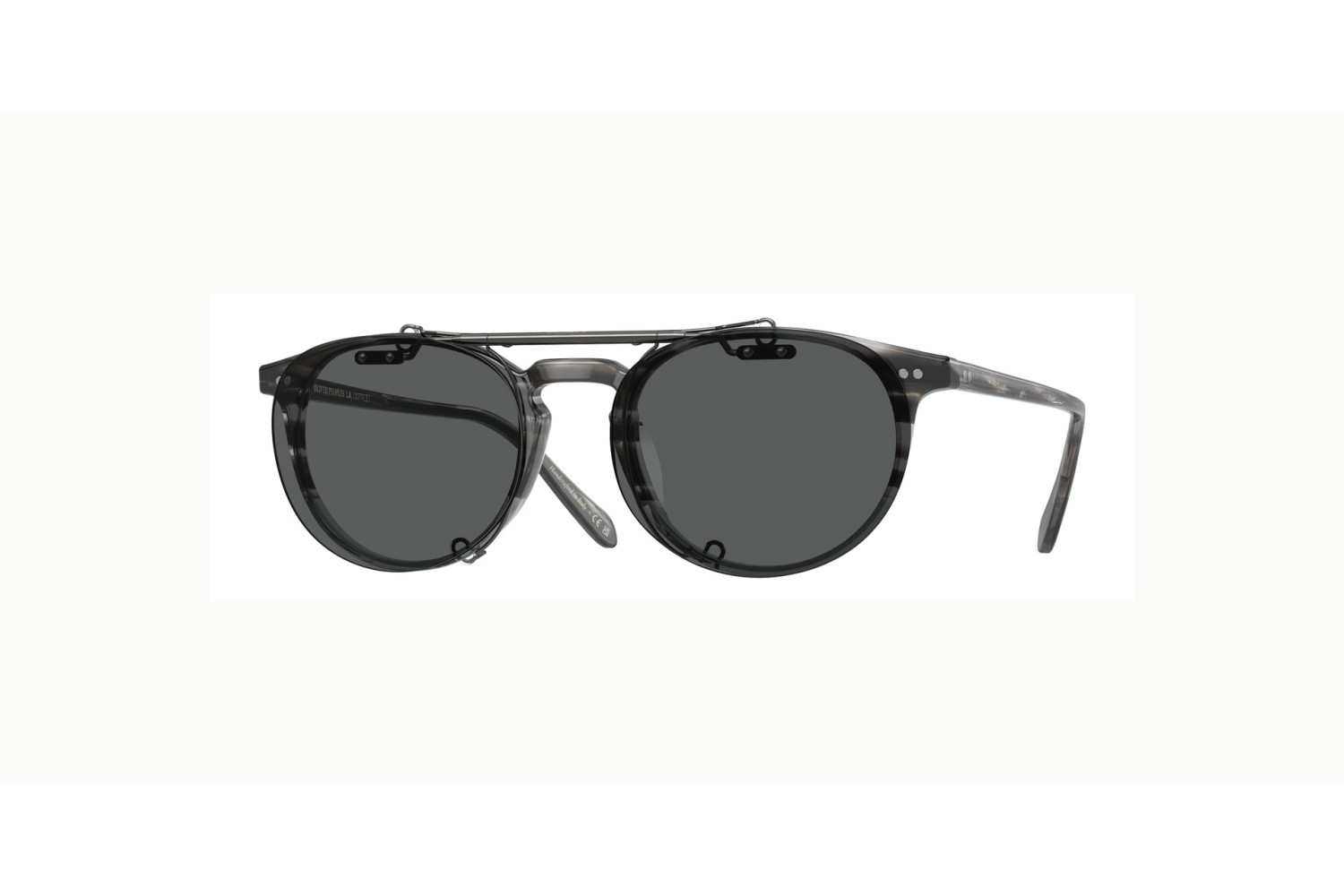 OLIVER PEOPLES - RILEY-R FLIP-UP CLIP - OV5004C - 524481 - 49