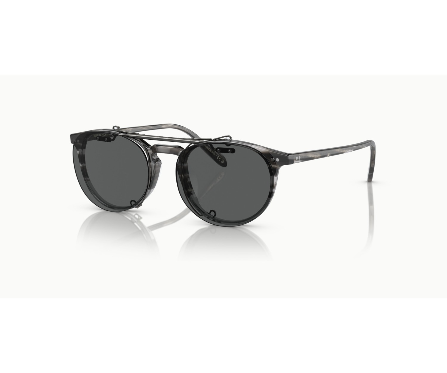OLIVER PEOPLES - RILEY-R FLIP-UP CLIP - OV5004C - 524481 - 49