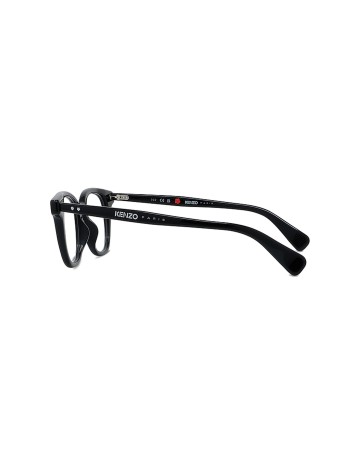 Boke Flower Black Square Eyeglasses 2