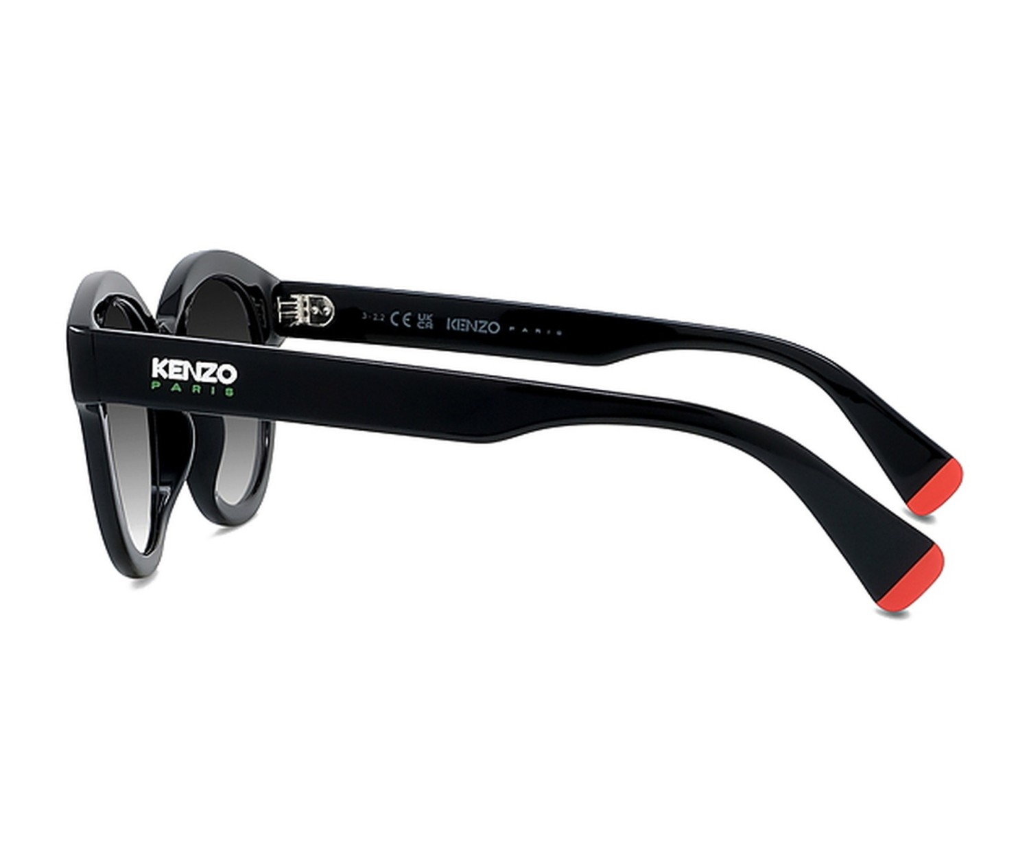 Aka Black Round Sunglasses