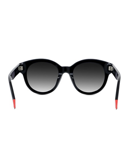 Aka Black Round Sunglasses