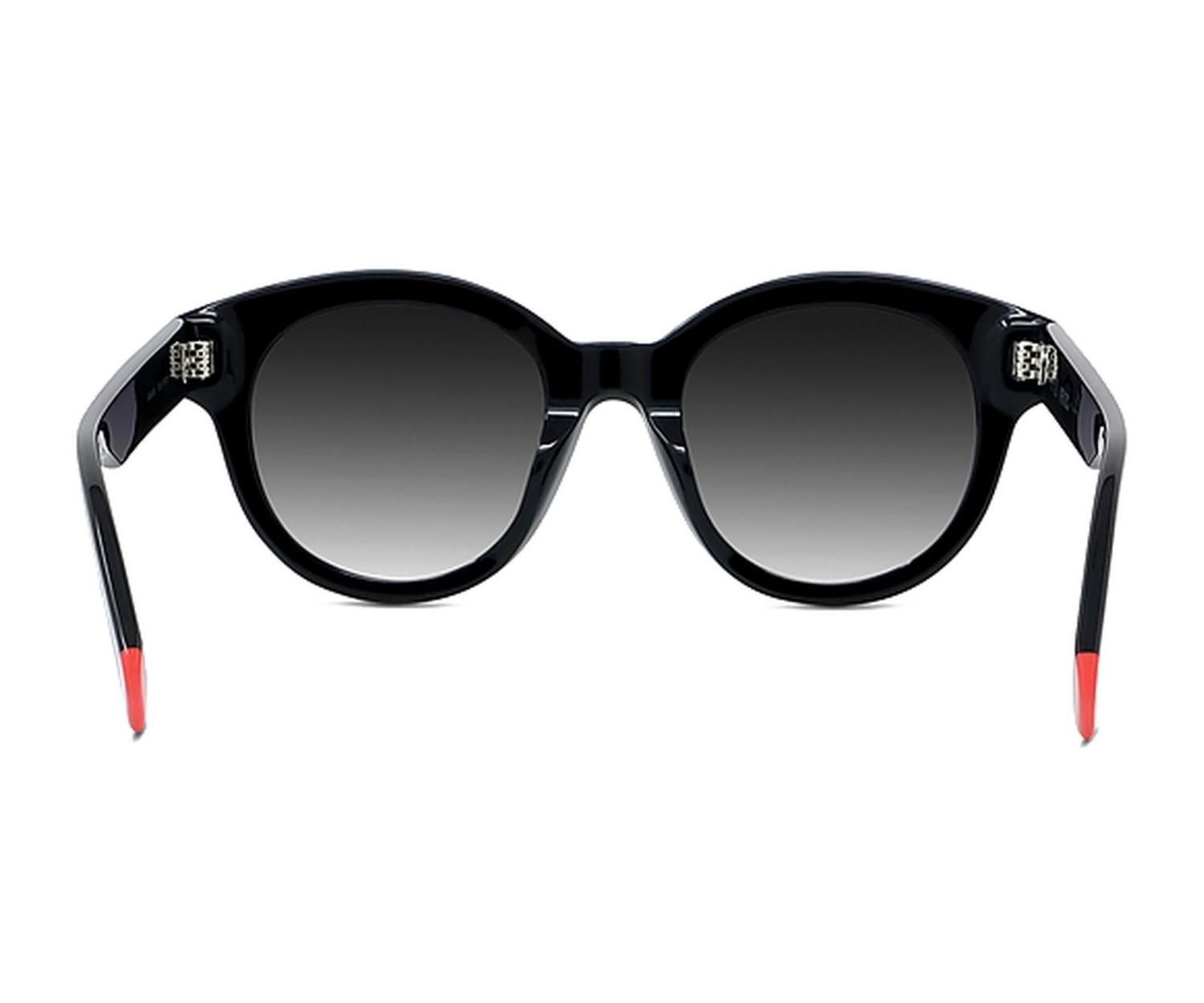 Aka Black Round Sunglasses