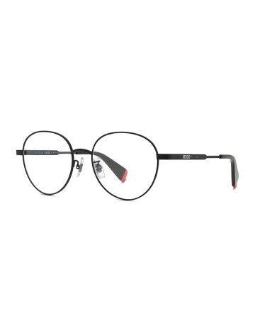 Aka Black Round Eyeglasses