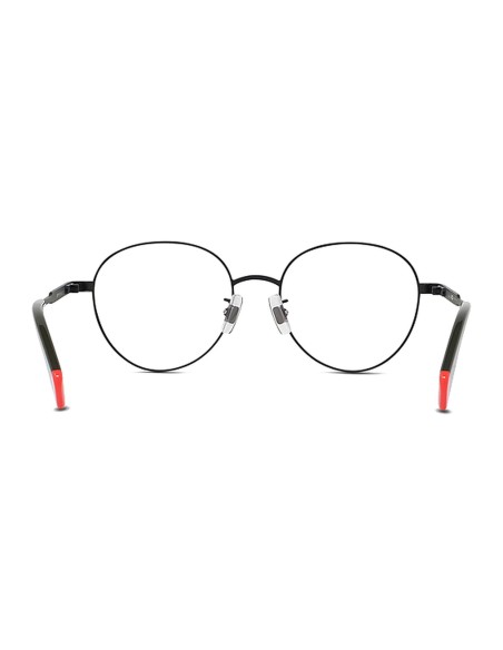 Aka Black Round Eyeglasses