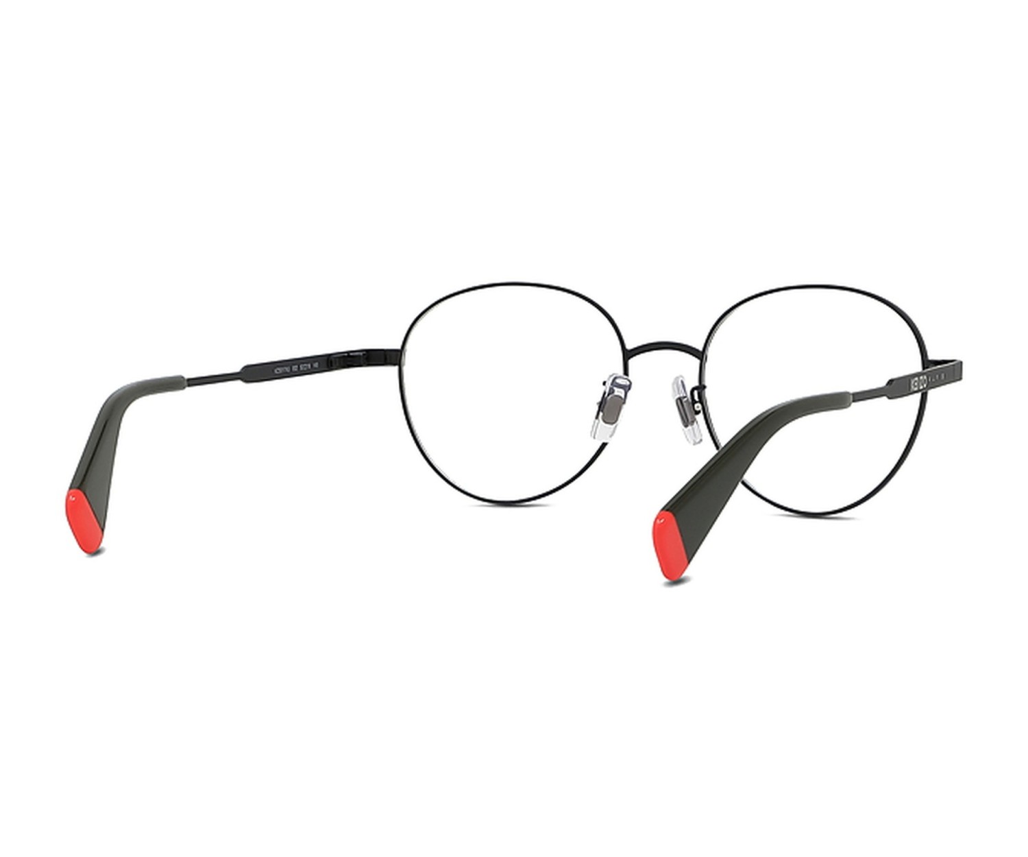 Aka Black Round Eyeglasses