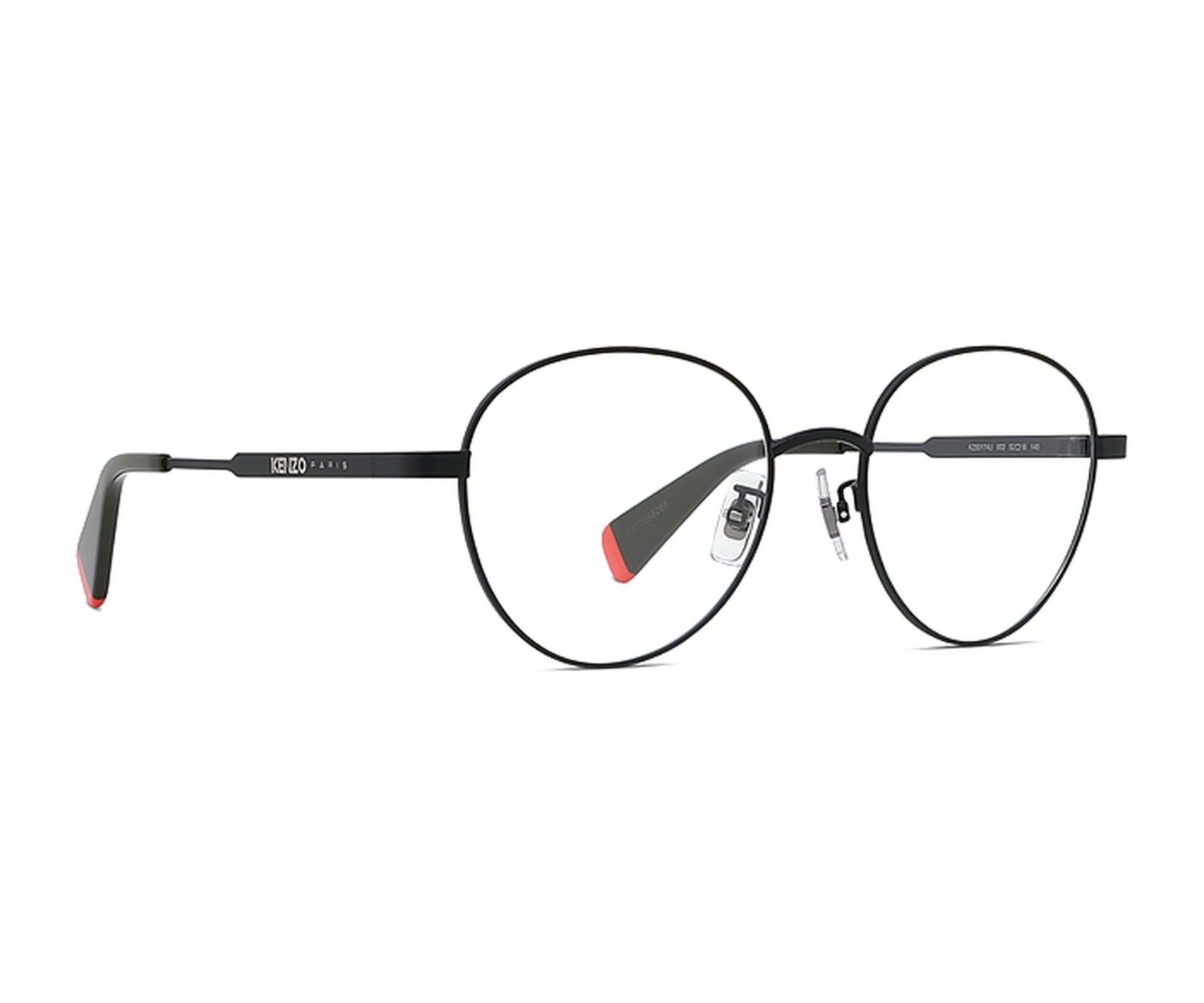Aka Black Round Eyeglasses