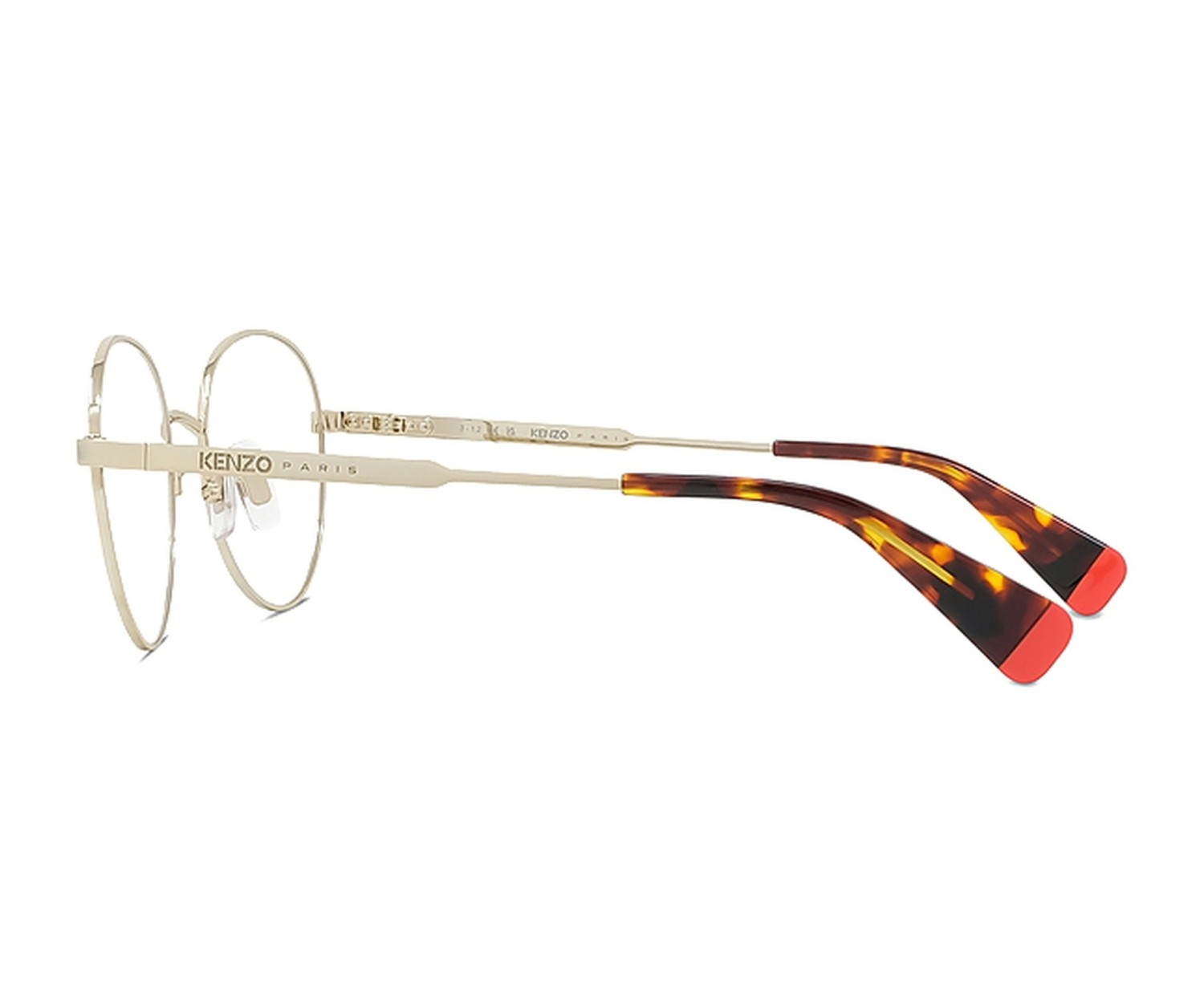 Aka Gold Round Eyeglasses