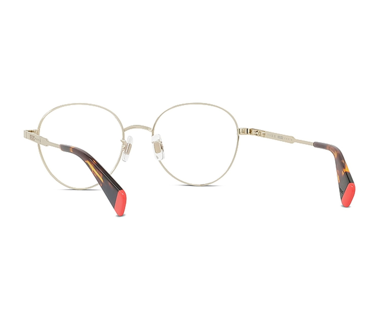 Aka Gold Round Eyeglasses