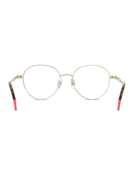 Aka Gold Round Eyeglasses
