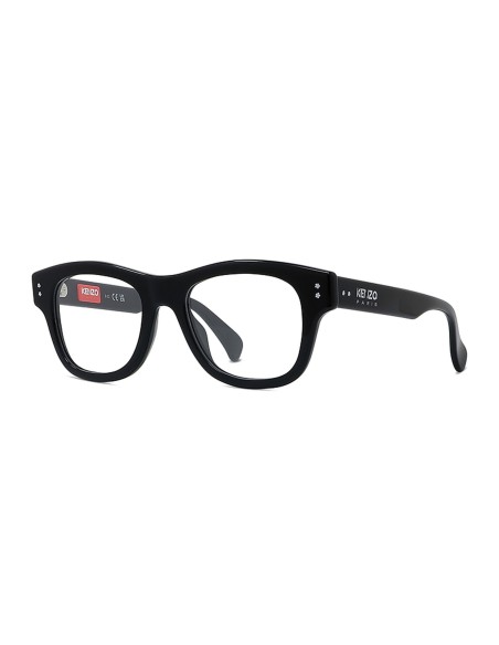 Boke Flower Black Rectangular Eyeglasses