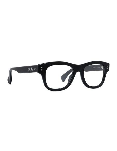 Boke Flower Black Rectangular Eyeglasses