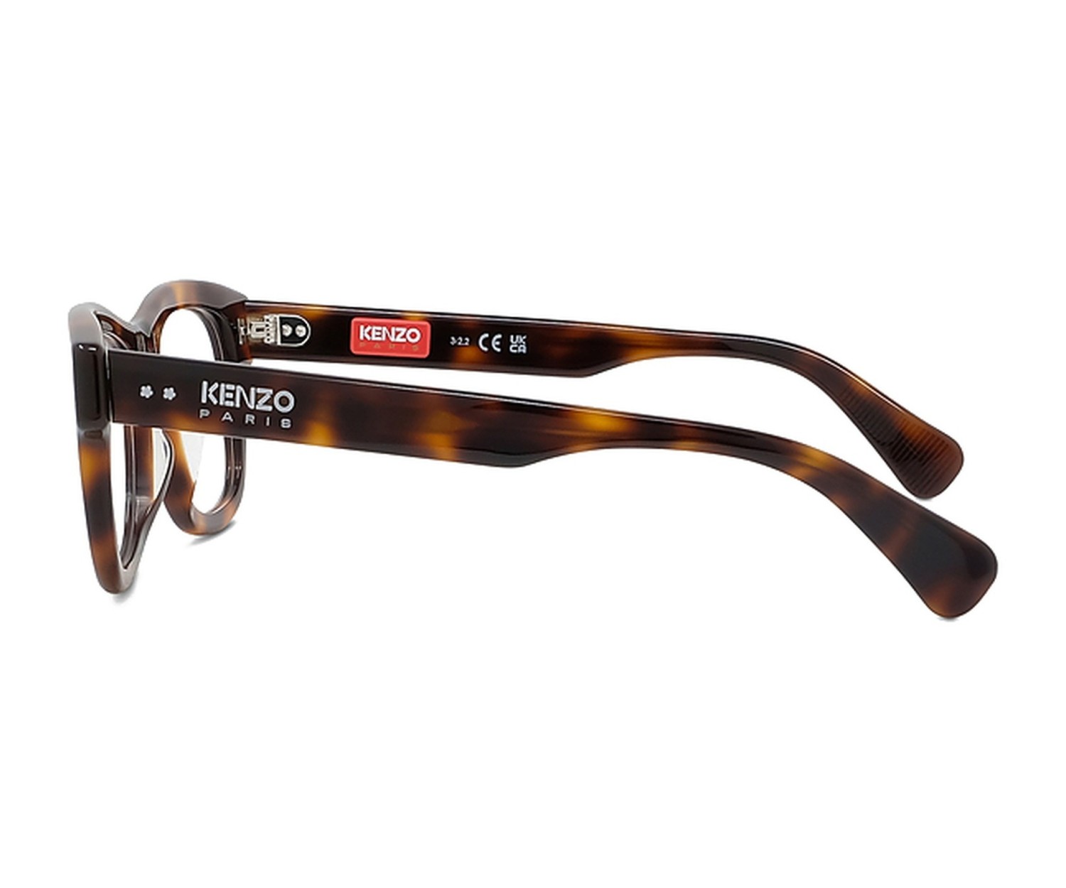 Boke Flower Havana Rectangular Eyeglasses