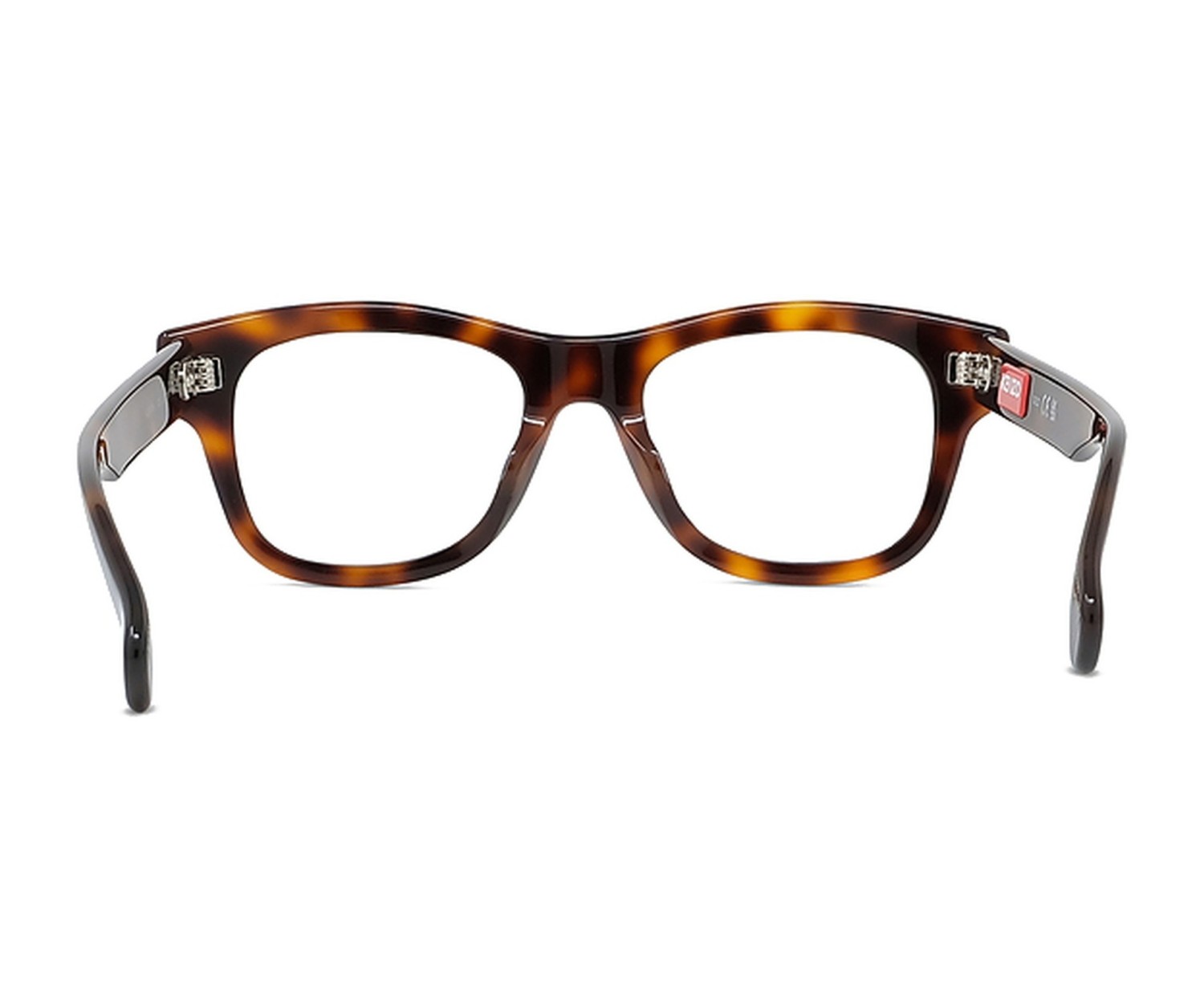 Boke Flower Havana Rectangular Eyeglasses